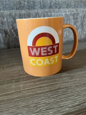 Target Orange "West Coast" Retro Graphic Mug